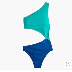 J Crew Colorblock One piece